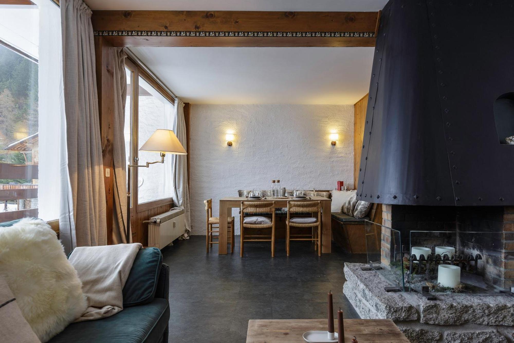 Sunny Nest - View Of Mb Montroc - Happy Rentals Chamonix Exterior foto